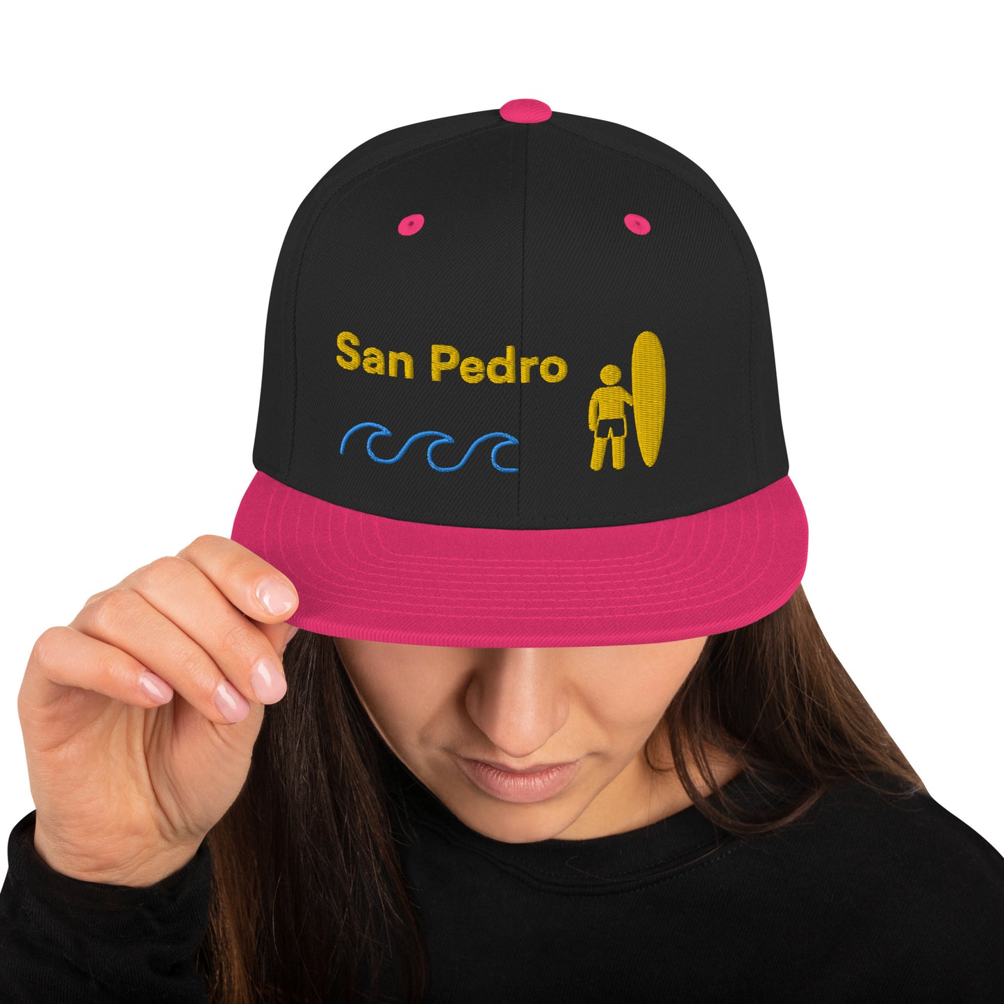 San Pedro  - California - South Bay - Snapback Hat - Surfing Style