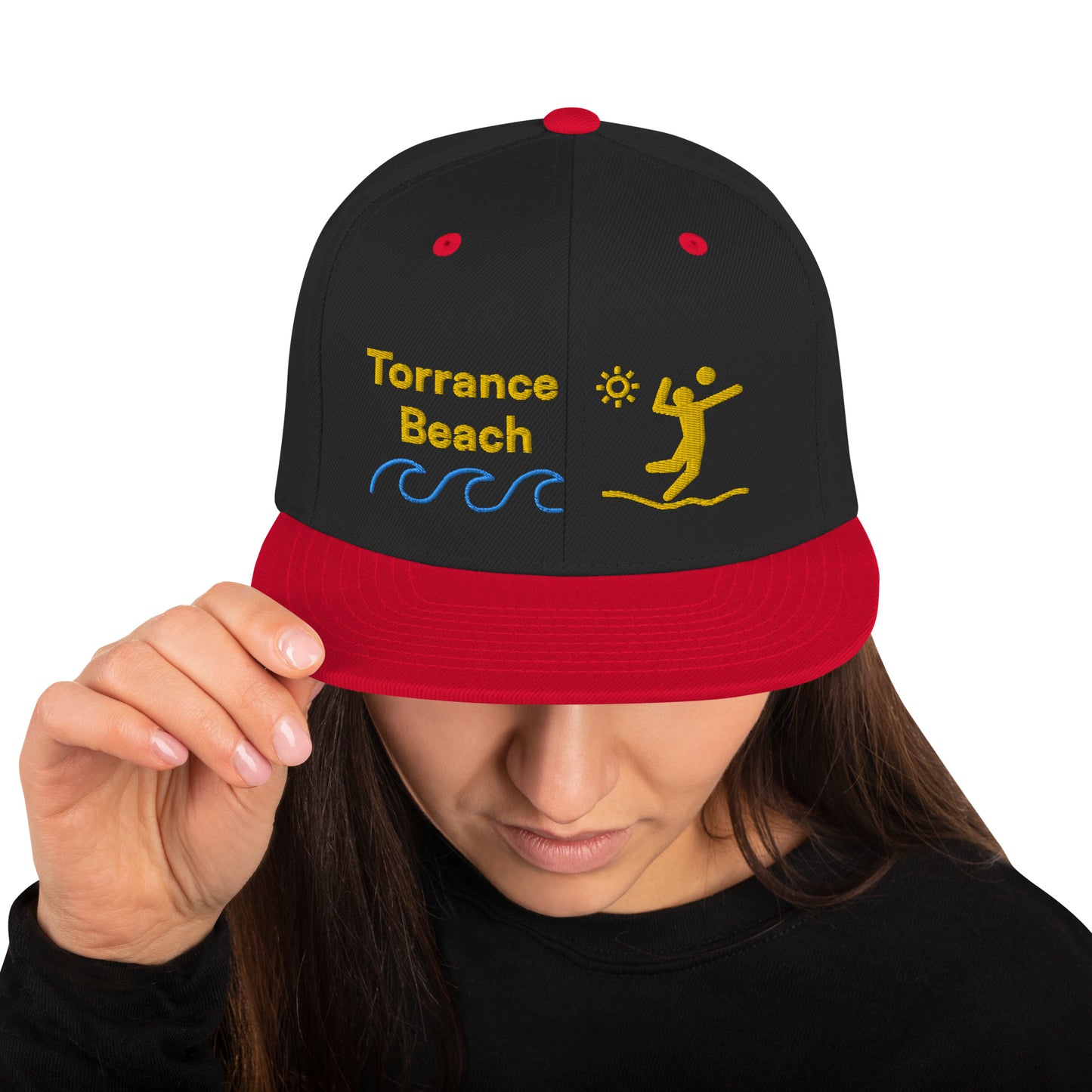 Torrance  Beach - California - South Bay - Snapback Hat - Volleyball Style