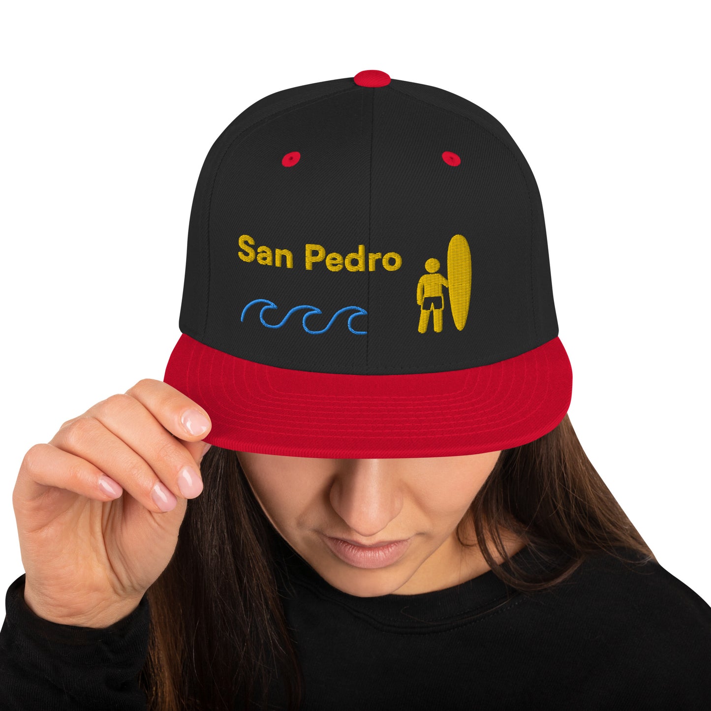 San Pedro  - California - South Bay - Snapback Hat - Surfing Style