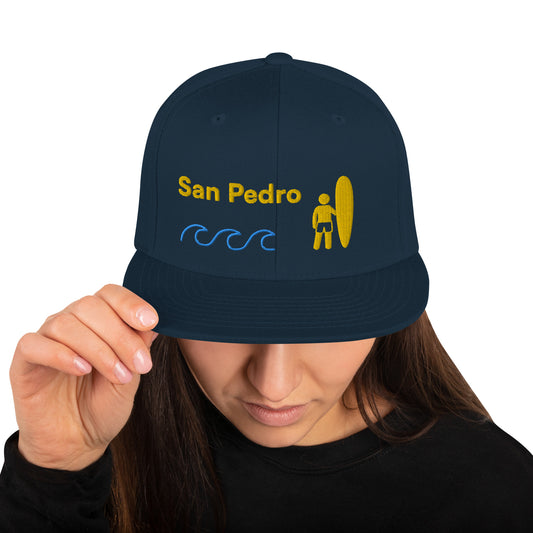 San Pedro  - California - South Bay - Snapback Hat - Surfing Style