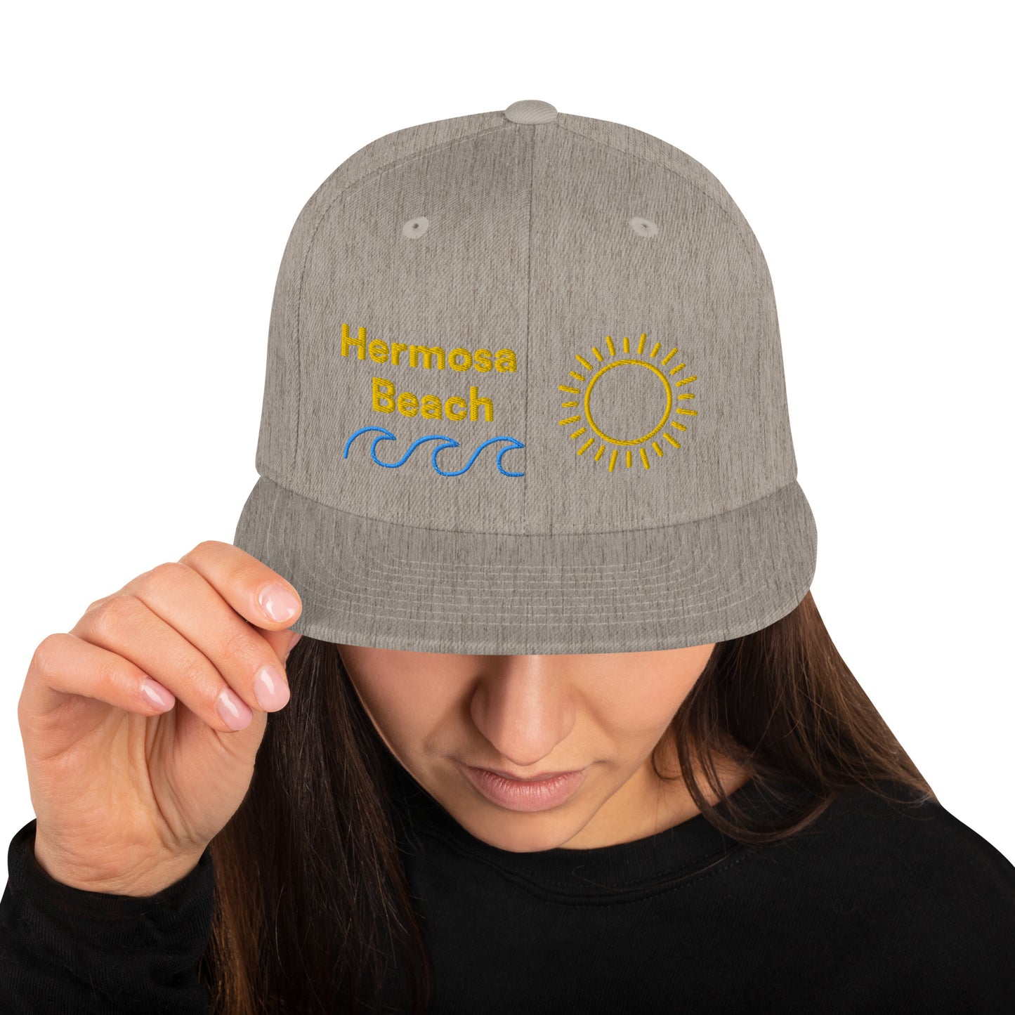 Hermosa Beach - California - 90254 - Snapback Hat