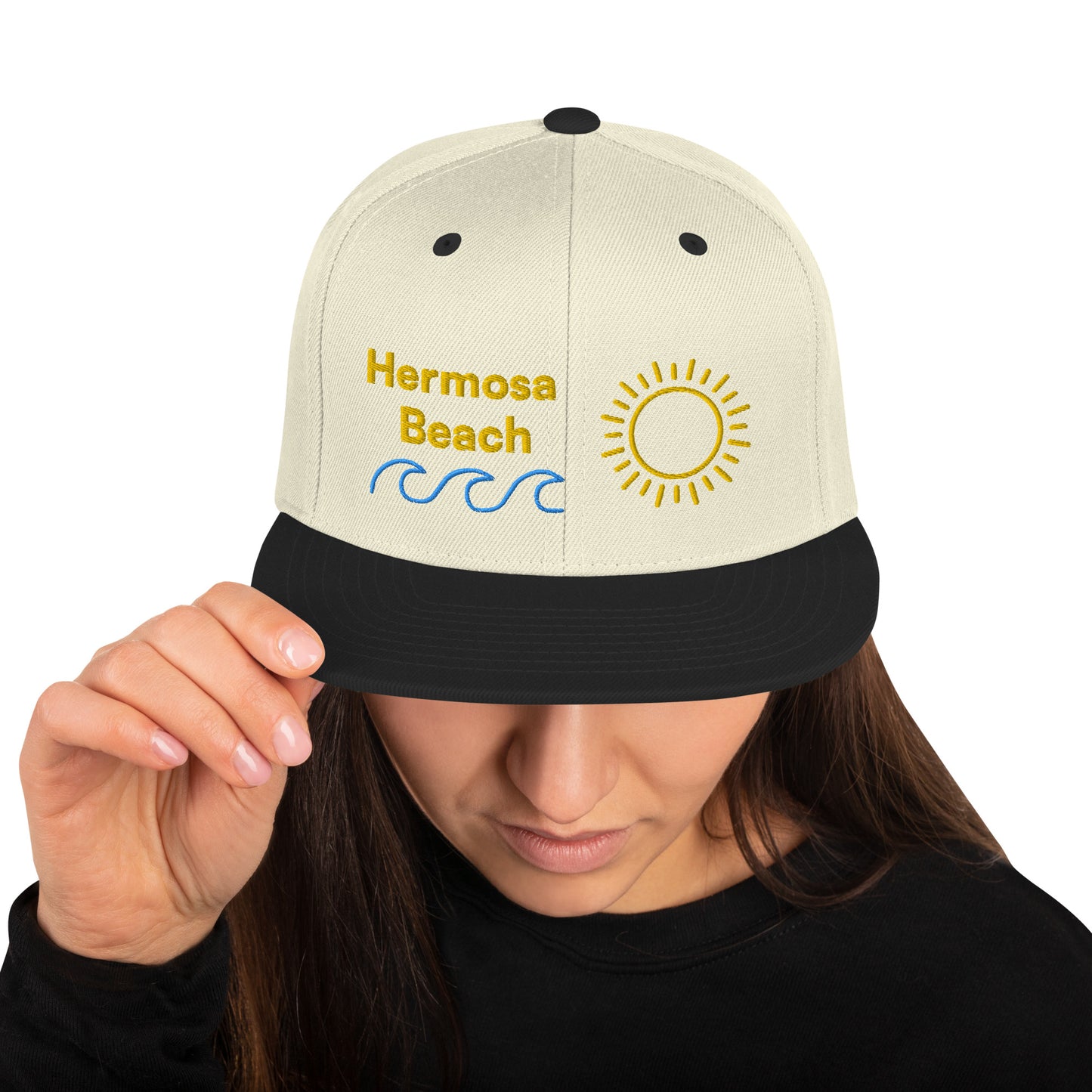 Hermosa Beach - California - 90254 - Snapback Hat