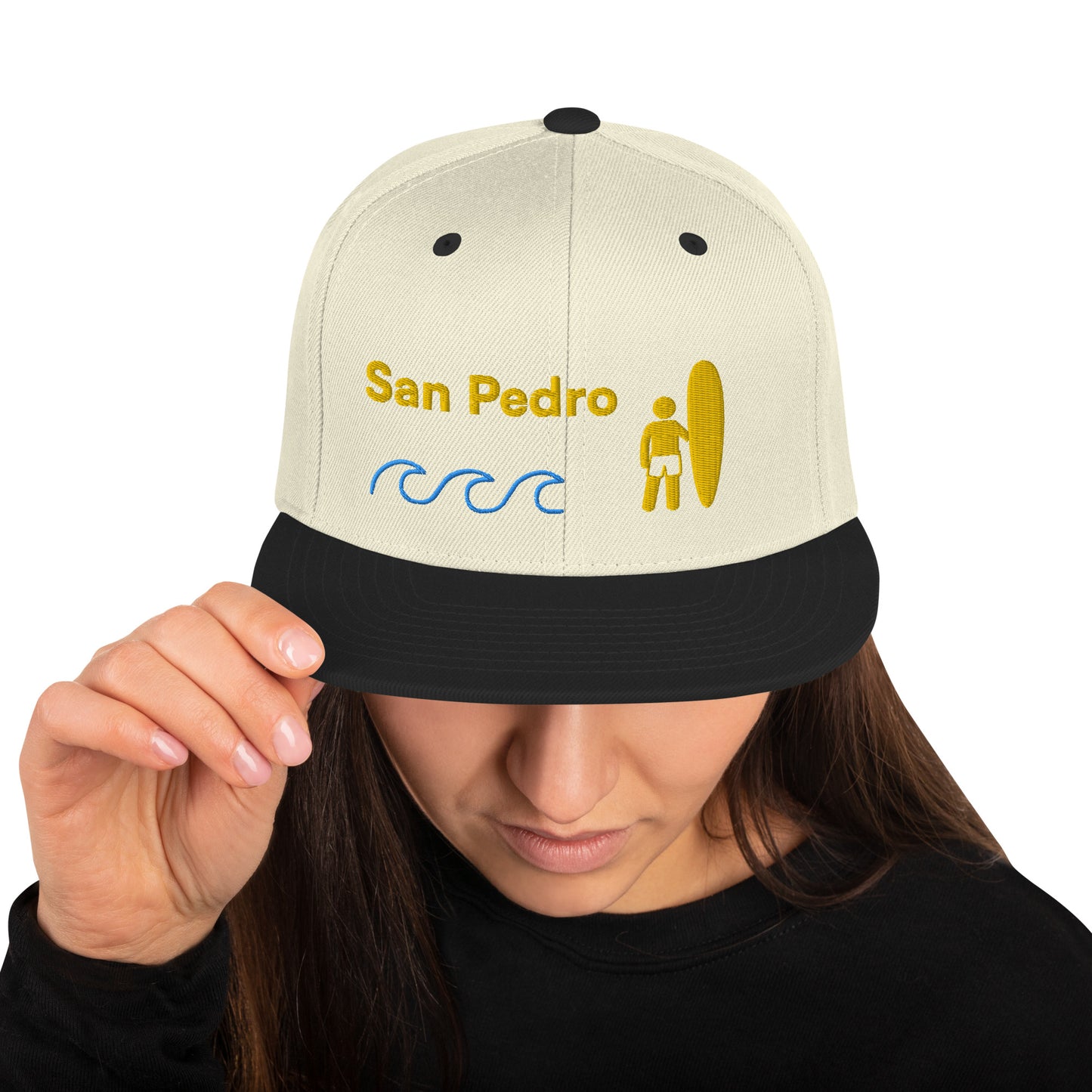 San Pedro  - California - South Bay - Snapback Hat - Surfing Style