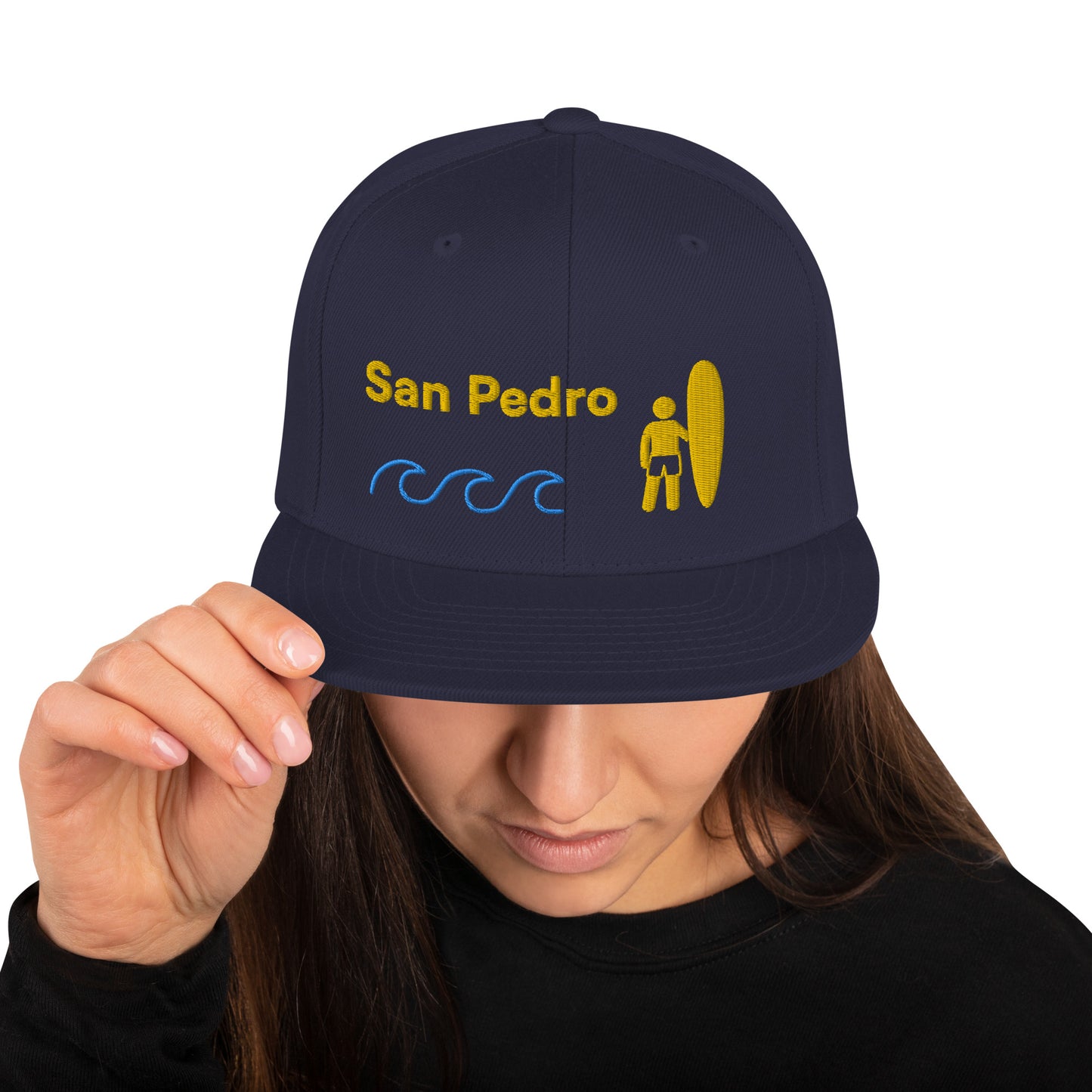 San Pedro  - California - South Bay - Snapback Hat - Surfing Style