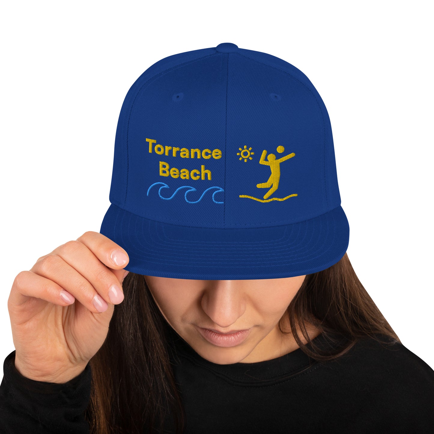 Torrance  Beach - California - South Bay - Snapback Hat - Volleyball Style