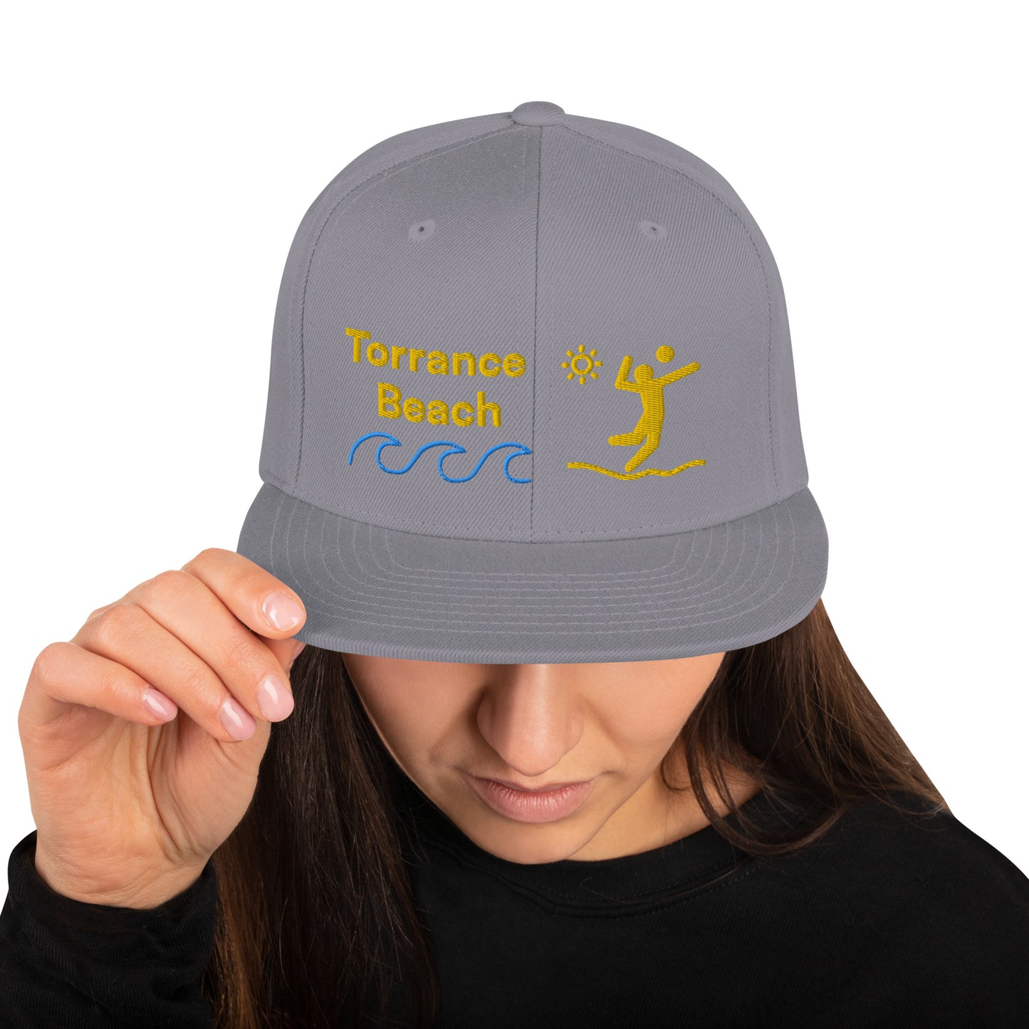 Torrance  Beach - California - South Bay - Snapback Hat - Volleyball Style