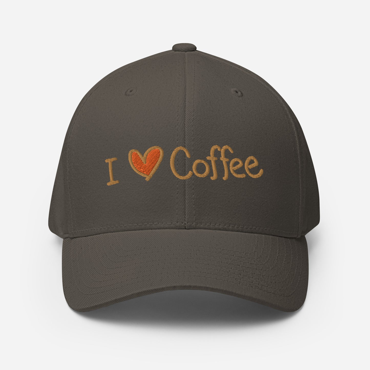 I LOVE Coffee - Structured Twill Cap