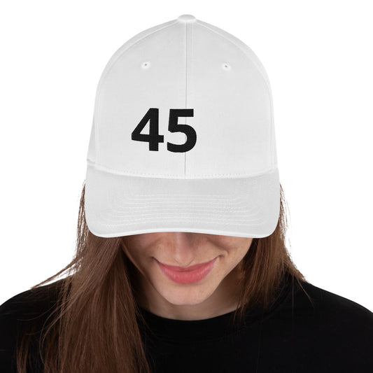 45 Structured Twill Cap