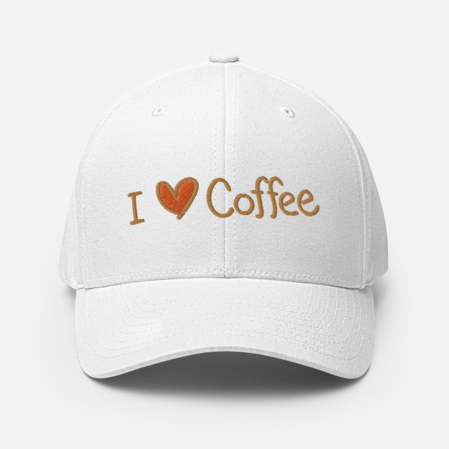 I LOVE Coffee - Structured Twill Cap