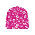 Pink Hawaiian Print Baseball Cap Free Shipping