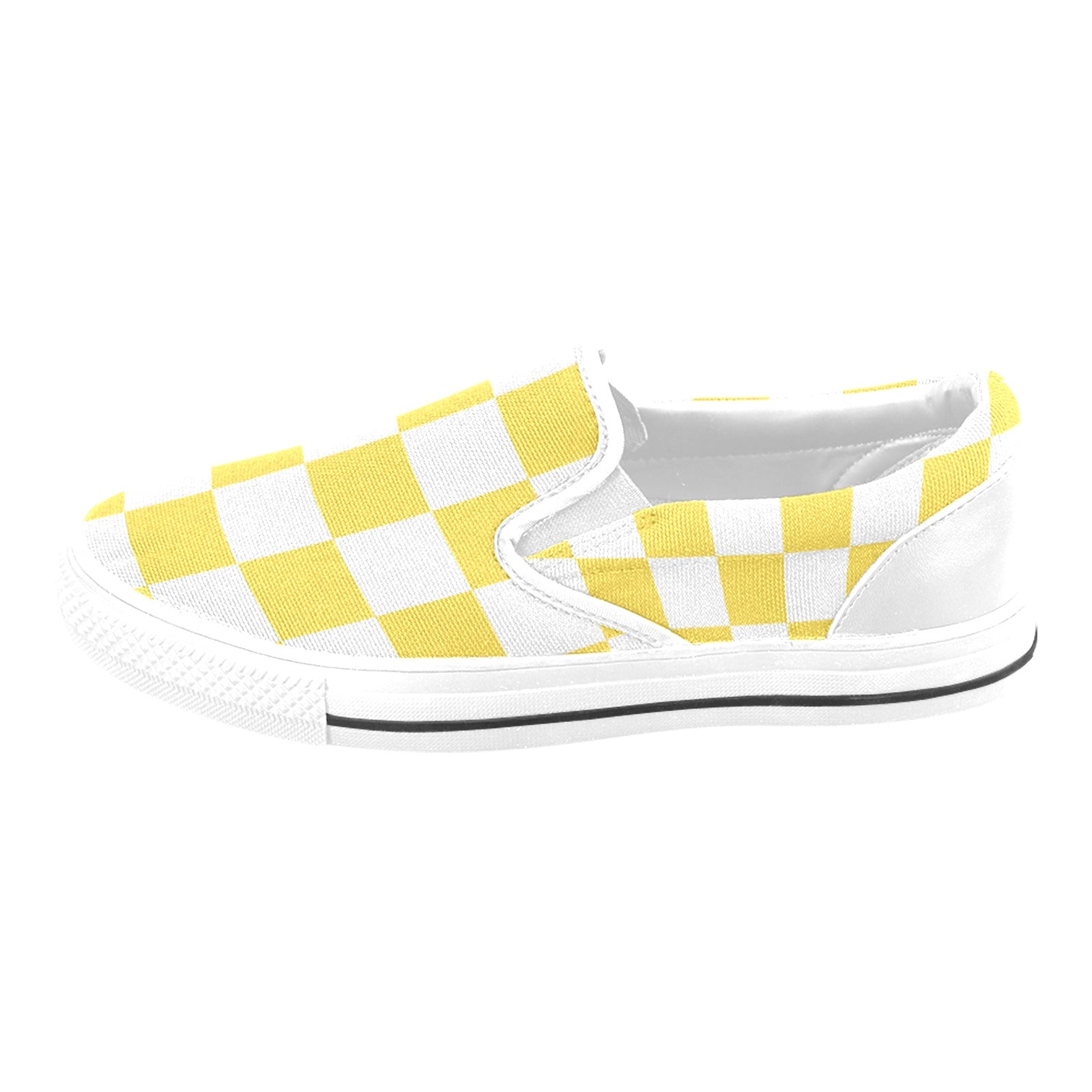 Checkerboard Slip-on Canvas Kid's Shoes (Big Kid)