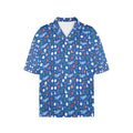LA Dodgers Christmas Women's All Over Print Hawaiian Shirt （Made in USA Ships to USA Only）