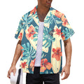 Retro Surfer Men's All Over Print Hawaiian Shirt Made In USA Ships to USA Only