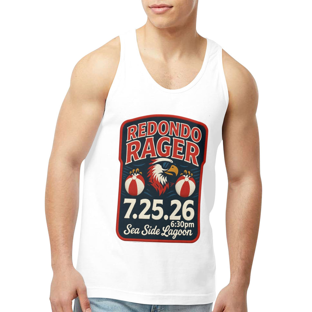 Redondo Rager Seaside Lagoon #RUHS 1st Annual Men's Tank Top  Made in USA