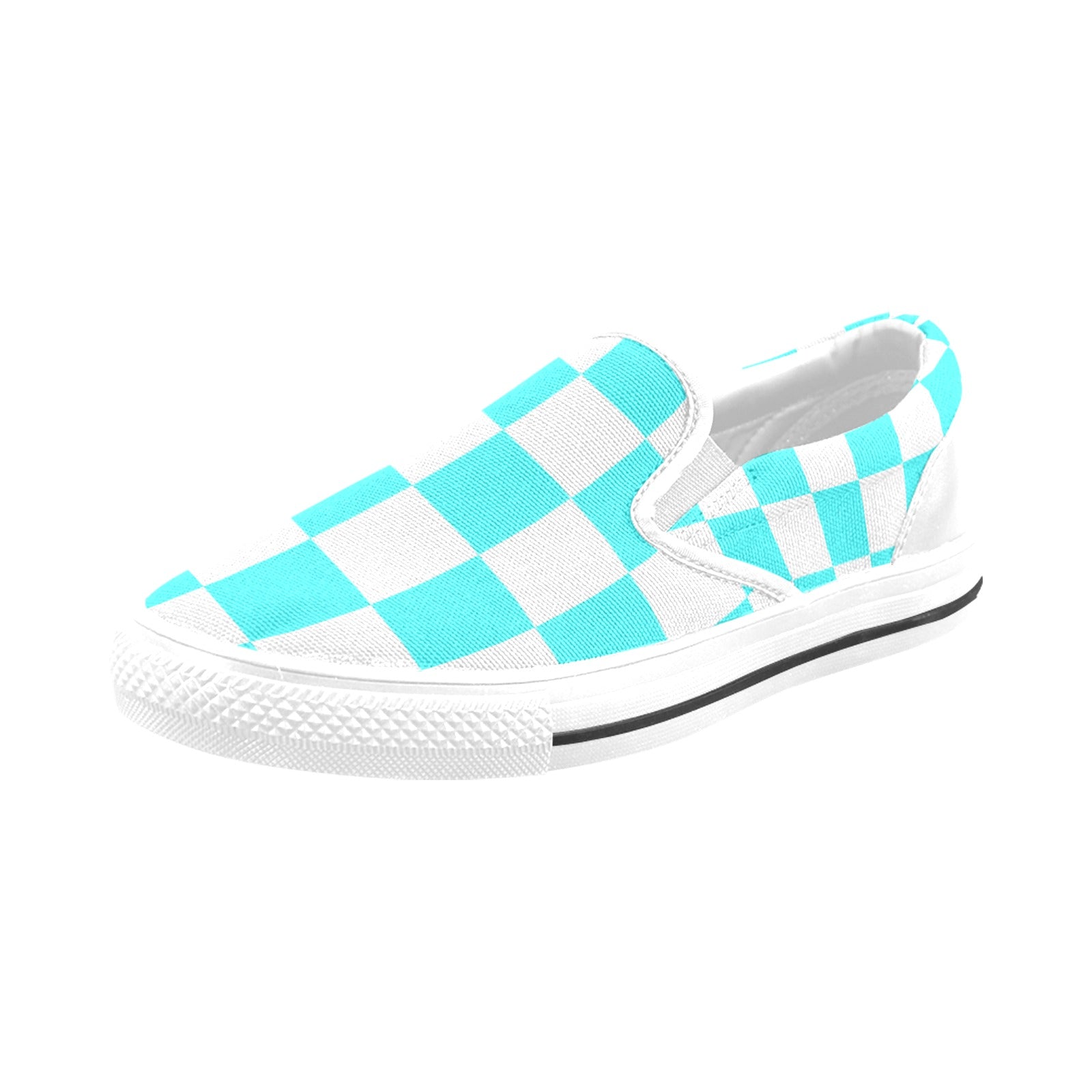 Slip-on Canvas Kid's Shoes (Big Kid) (Model 019)
