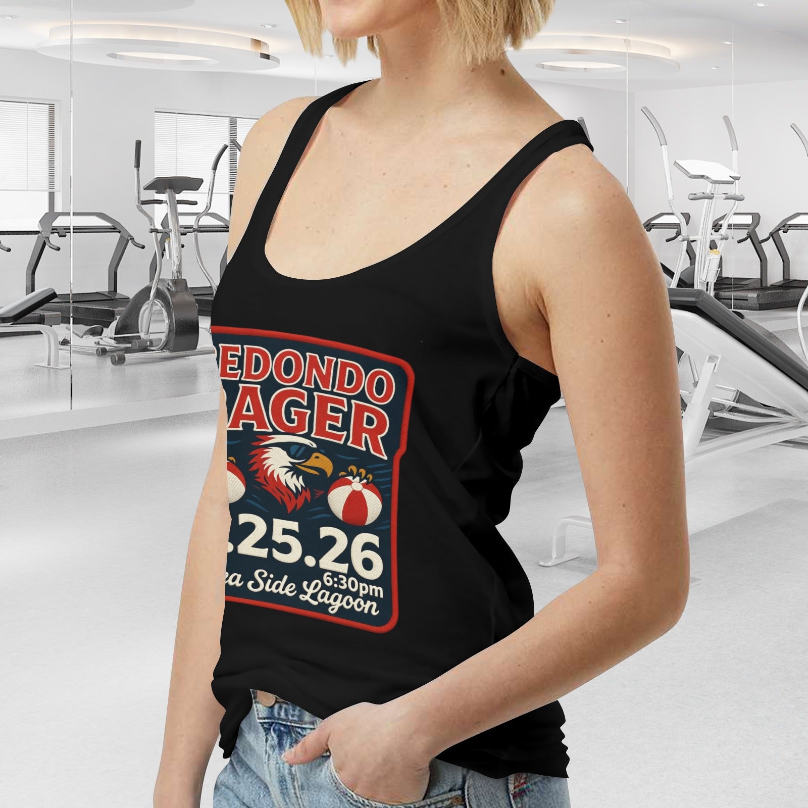Redondo Rager Seaside Lagoon #RUHS 1st Annual Women's Tank Top  Made in USA