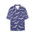 Seabirds Nautical Women's All Over Print Hawaiian Shirt Made in USA