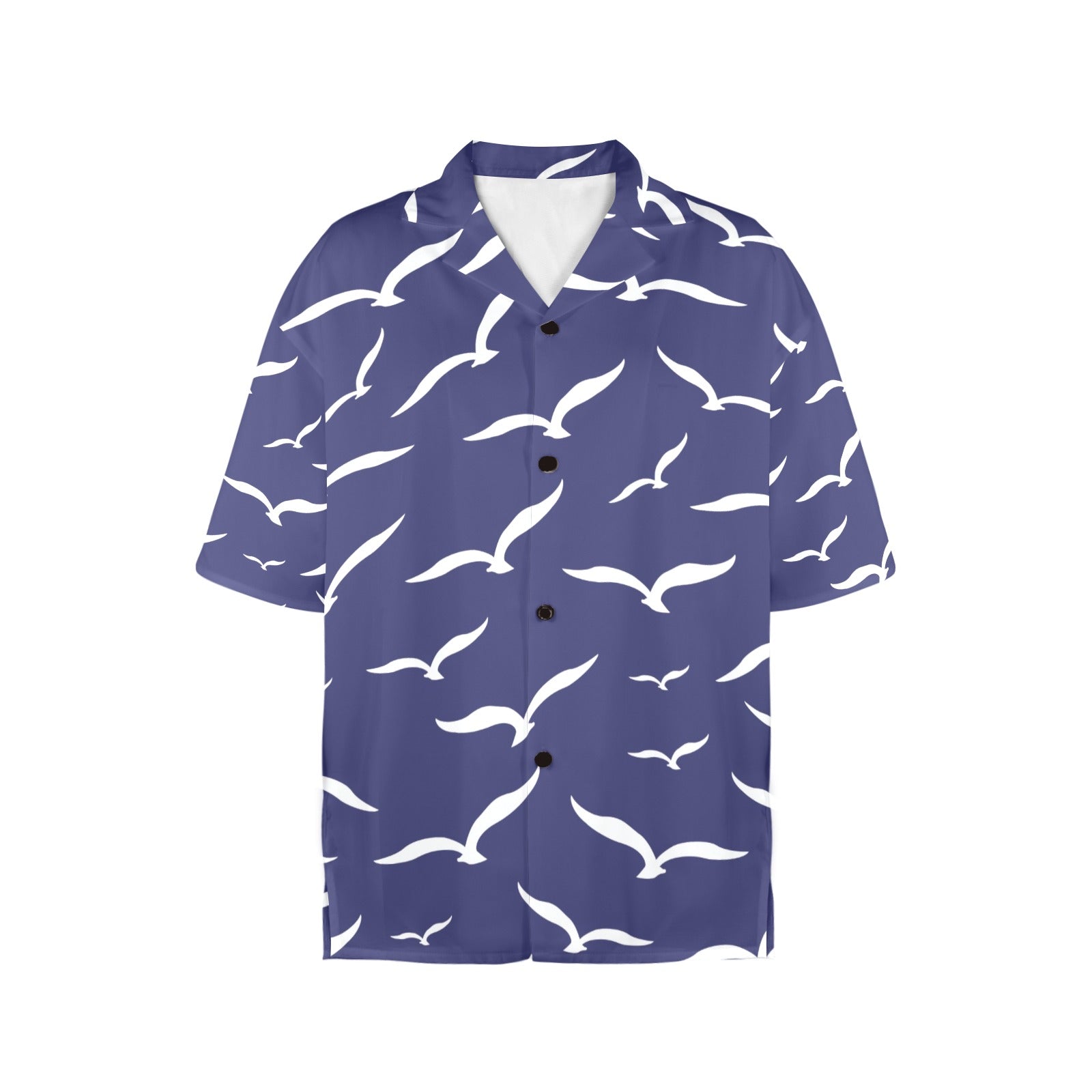 Seabirds Nautical Women's All Over Print Hawaiian Shirt Made in USA