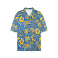 UCLA Women's All Over Print Hawaiian Shirt （Made in USA Ships to USA Only）