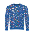 Dodgers Christmas Men's crew neck sweatshirt Made in the USA