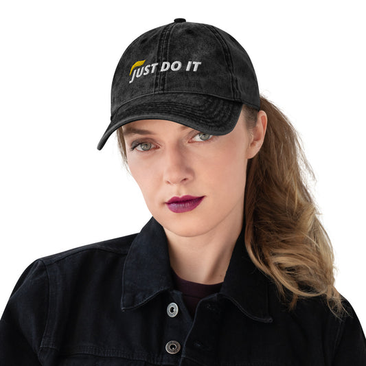 Just Do It - Vintage Cotton Twill Cap